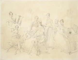 Portrait of the Family of Lucien Bonaparte